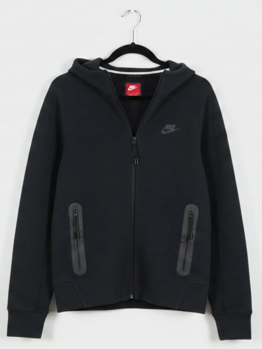 Nike Tech Fleece Windrunner Full-Zip Hoodie Triple Black FB7921-010 Men's Small